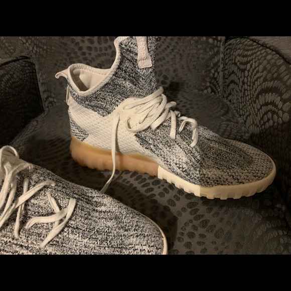 Adidas Tubular X, Mens Primeknit Shoes,Crystal White,Size 11,Very Good Condition - Picture 7 of 16